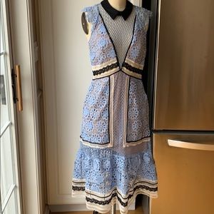 Self portarait lace dress